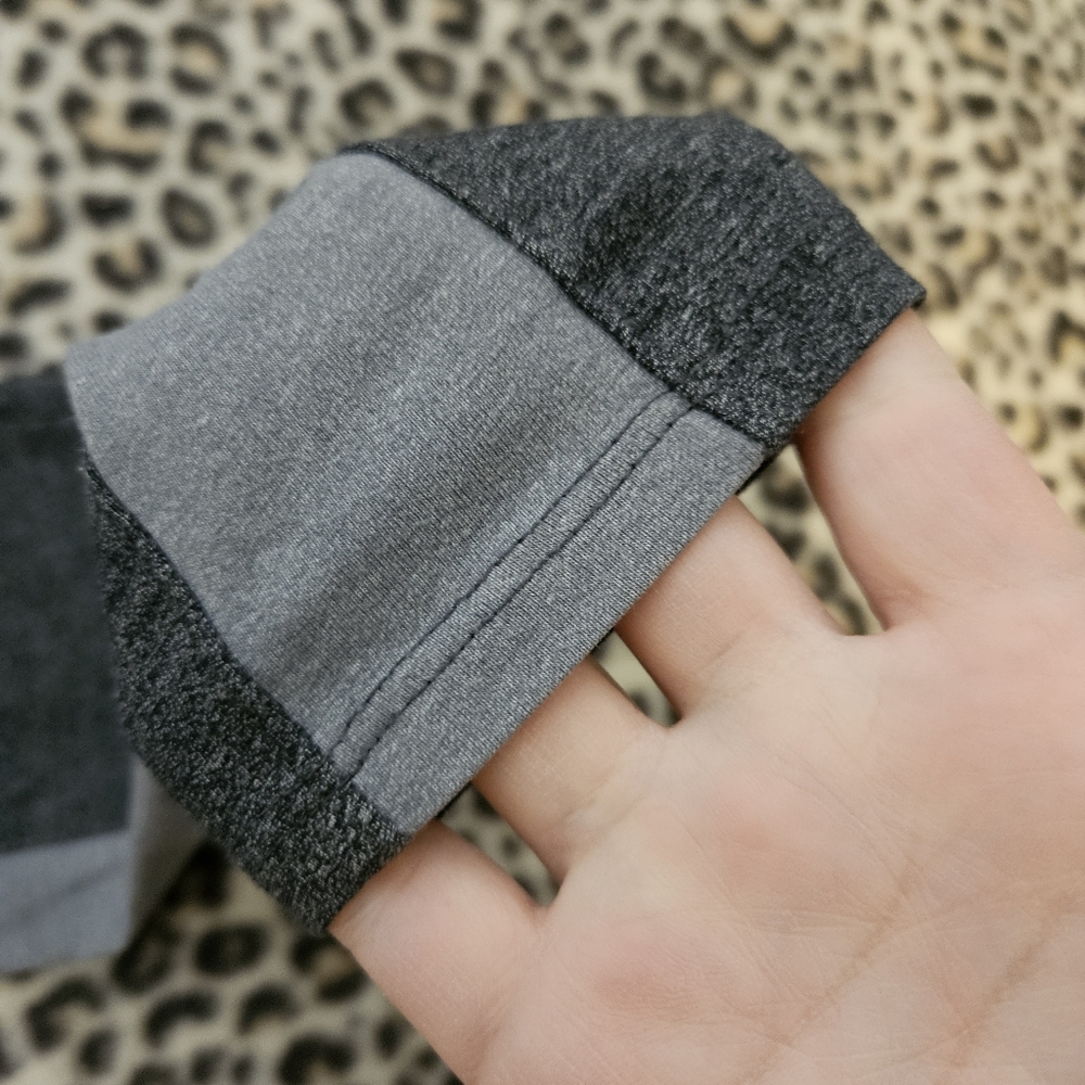 2015 Victoria's Secret PINK Two-Tone Gray Skinny Leg High-Waist Leggings, XS GUC - Picture 4 of 7